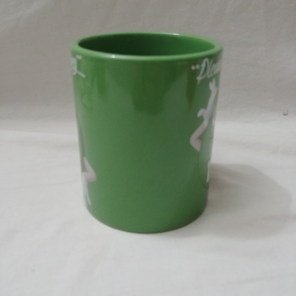 M&M Green Coffee Mug Cup Please Don't Beg Double Side Graphics - Picture 4 of 7